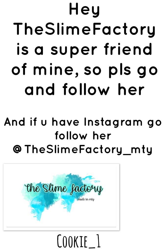 Follow TheSlimeFactory
