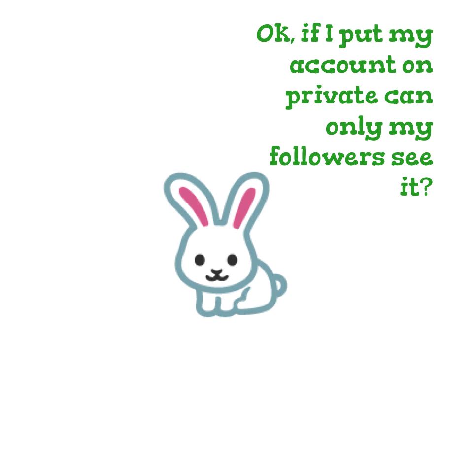 Ok, if I put my account on private can only my followers see it?