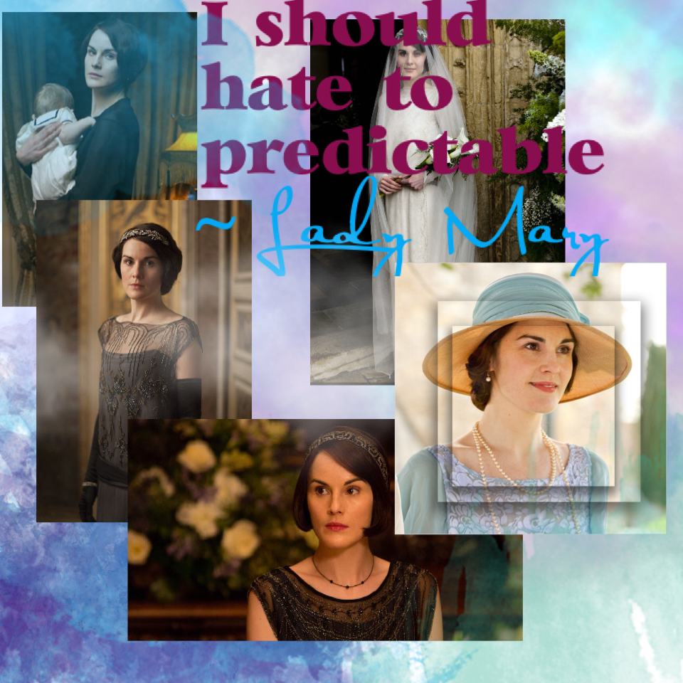 Lady Mary 💁🏻😏
Downton Abby 💕😊
She's as sassy af 😂⭐️