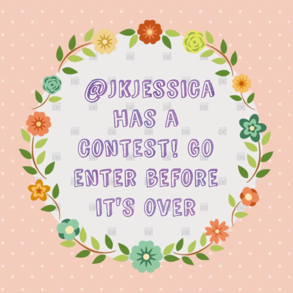  @jkjessica has a contest! Go enter before it's over