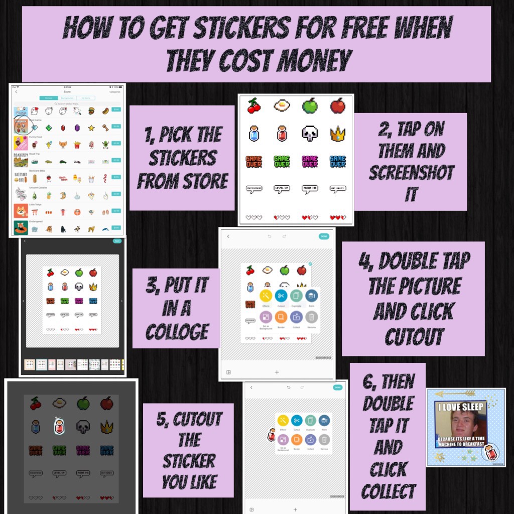 How to get stickers for free when they cost money