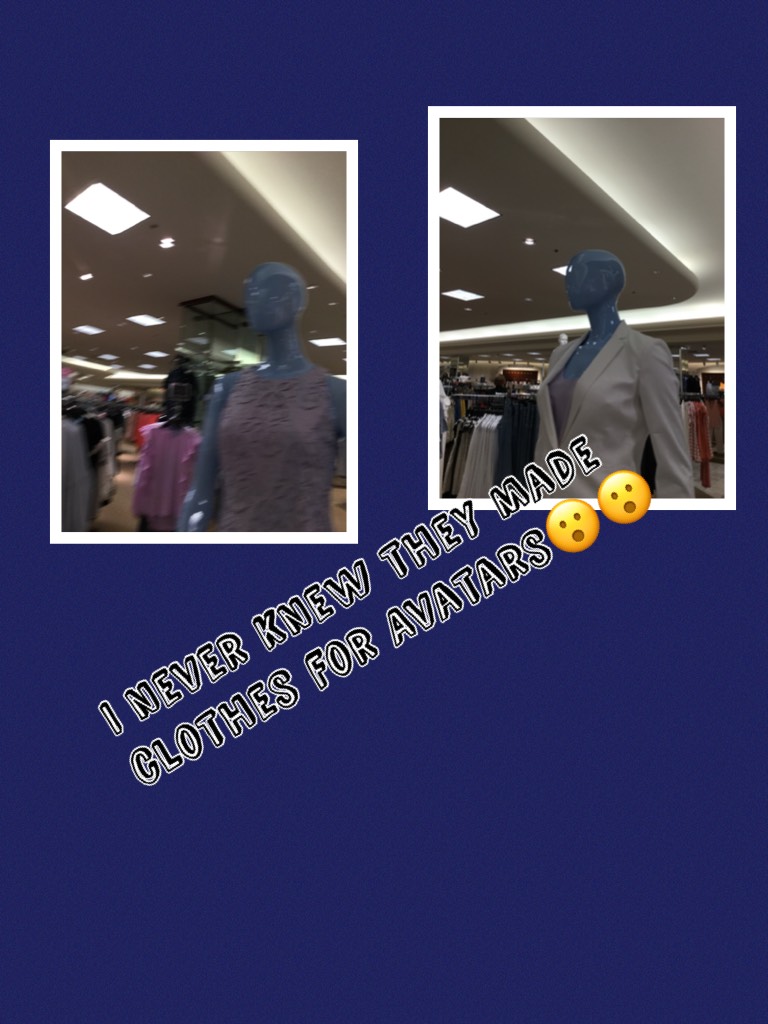 Srly! Why are the Manikins blue?!?!
