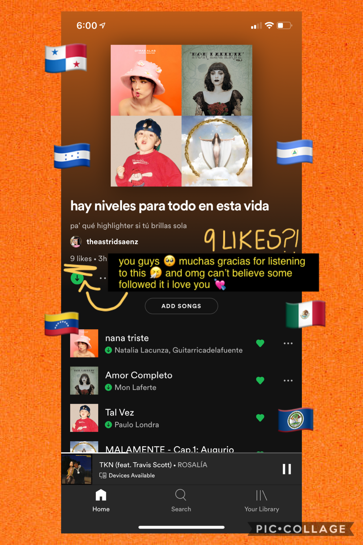 tysm to those who’ve checked it out, you’ve a girl really really happy 😭🤯💘💘 —“hay niveles para todo en esta vida” means “there’s levels for everything in life” 😌🦋 spotify: @theastridsaenz 🥺💗
