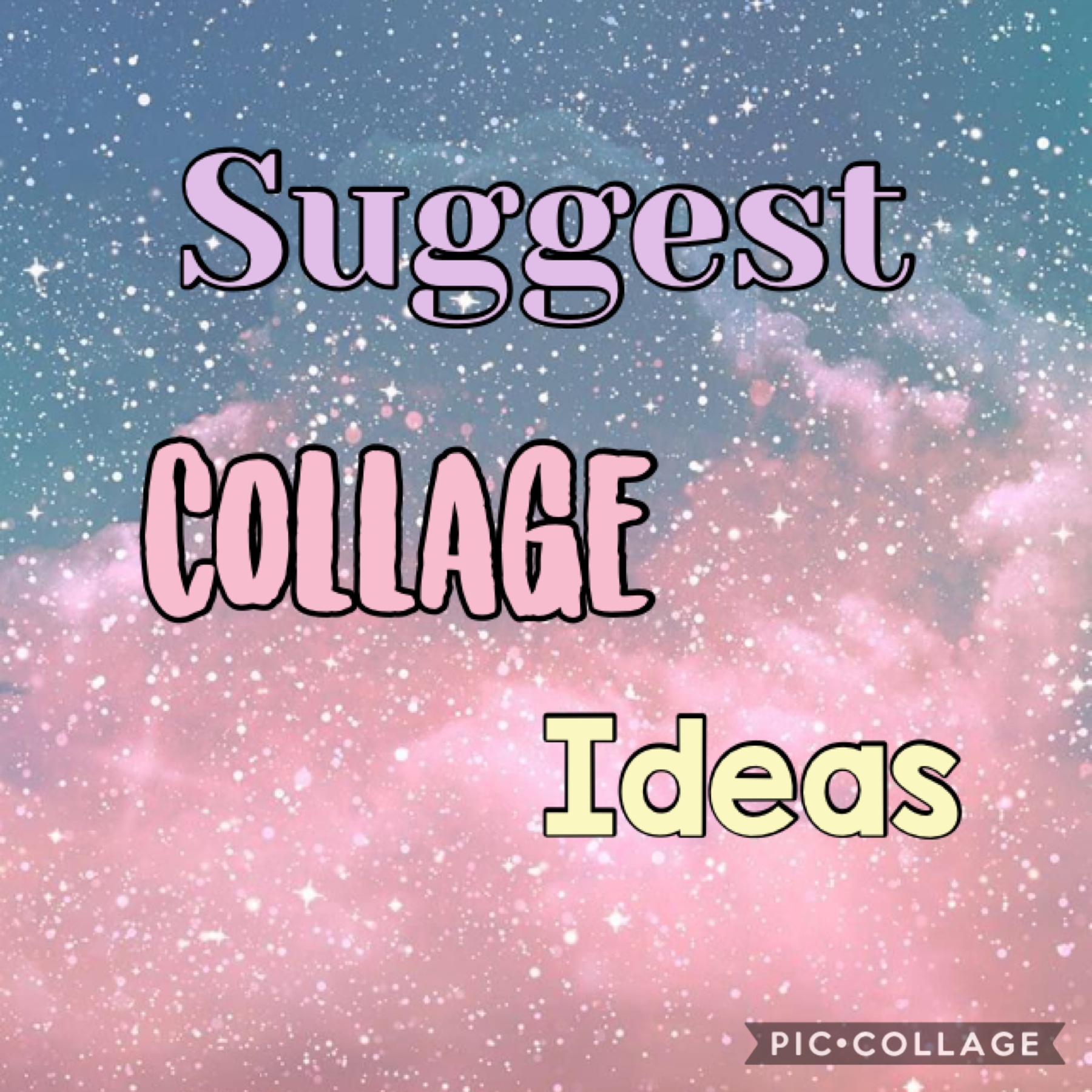 Suggest collage ideas 