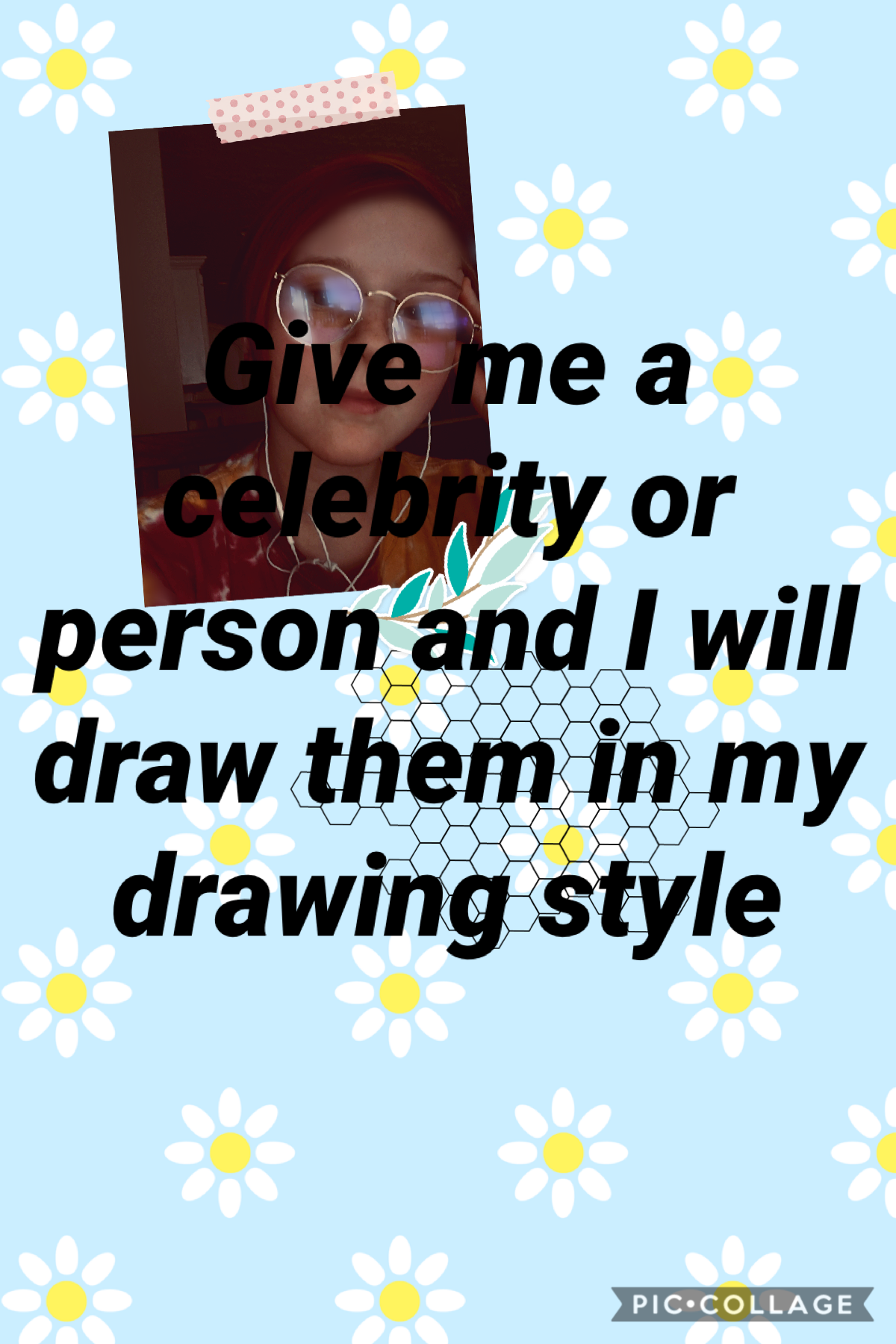 Ill draw any celebrity or person in my drawing style!! Just comment with one👍🏳️‍🌈❤️
