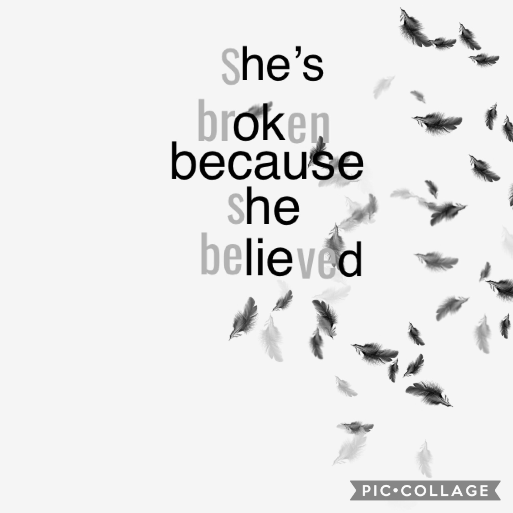 He’s ok because he lied (she’s broken because she believed). 💔
What do you think about this?
