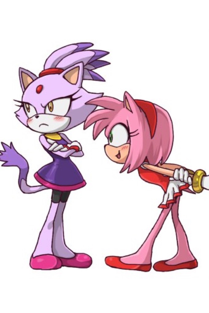What's up everyone? Hopefully if I get time I'll have an edit coming soon! Anyways take some Amy and Blaze :)