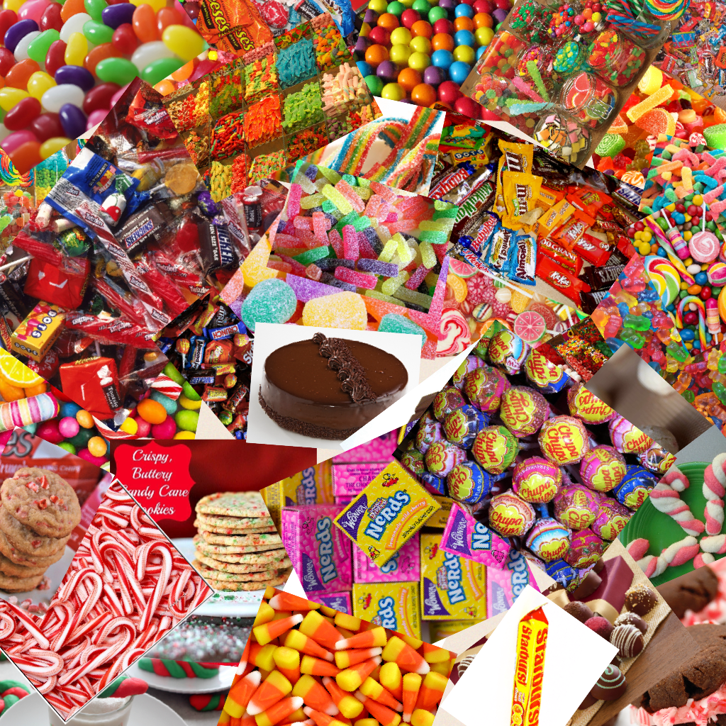 Candy! I hope you like the new collages 