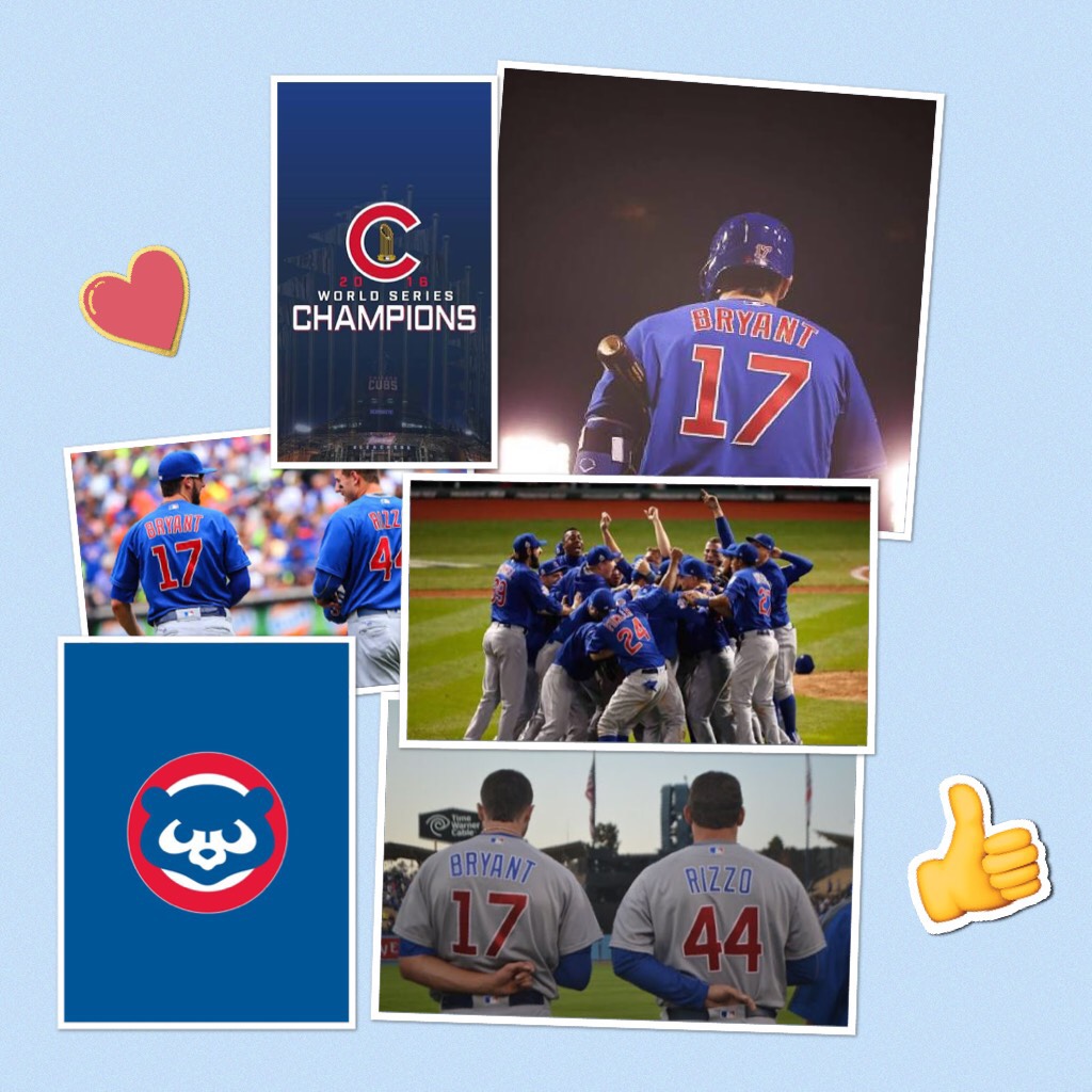 Love Chicago Cubs❤️Let’s WIN❤️