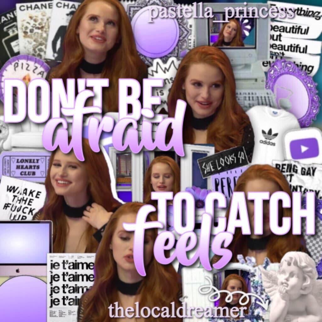 madelaine collab with ma girl @thelocaldreamer! 💗 she deserves your follow and friendship and best puns rn so gooooo to her acc rn after liking this collage 😂👏 also, i've been doing a lot of riverdale lately hope ya doods don't mind 
