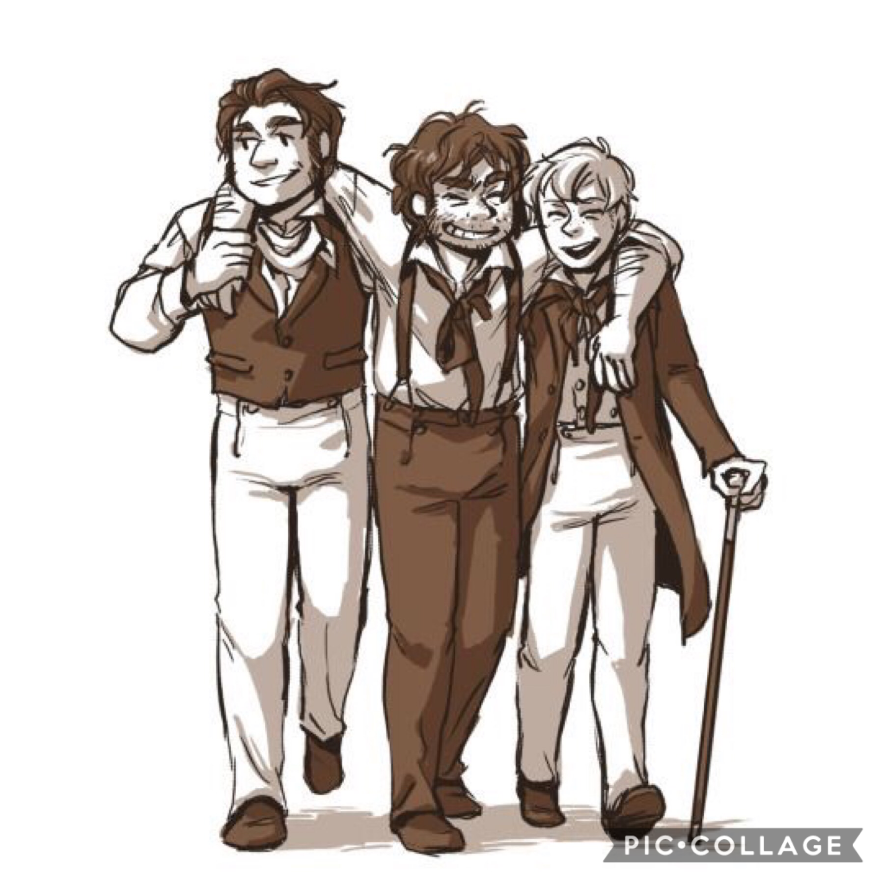 look at my boys :,))) i love my french boys 

(from left to right: bahorel, grantaire, and joly)