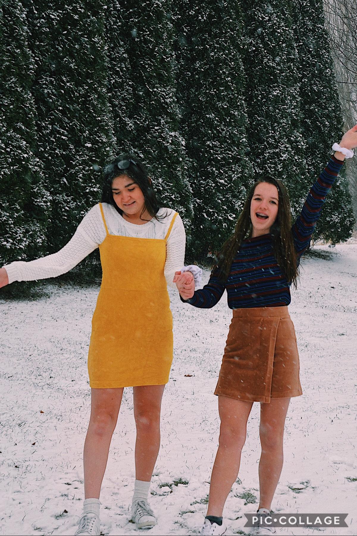 we literally carried out my big tripod all the way behind my backyard & literally froze to death trying to take it,...but with her: it was a fun adventure 
