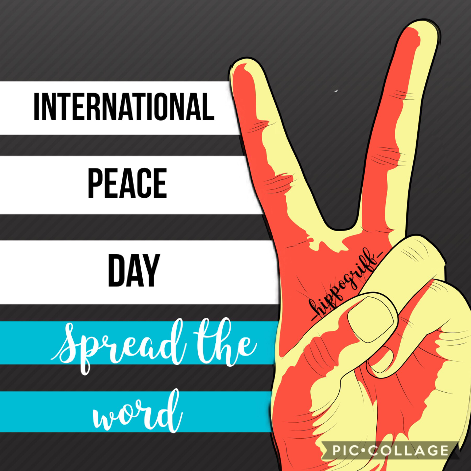 Yay!!! Spread some peace and love to this world and ur society!!!! 