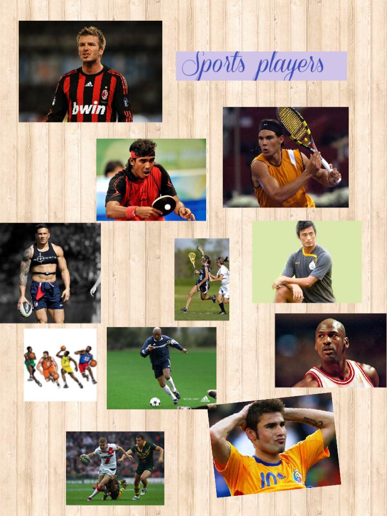 Sports players