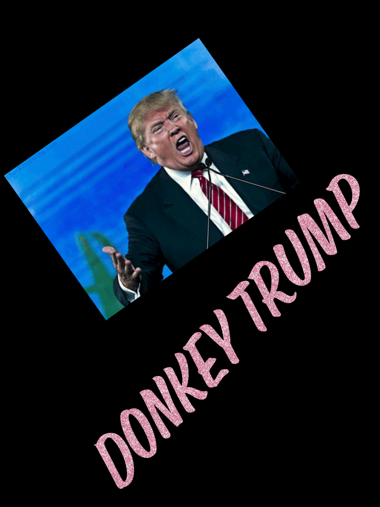 Donkey trump