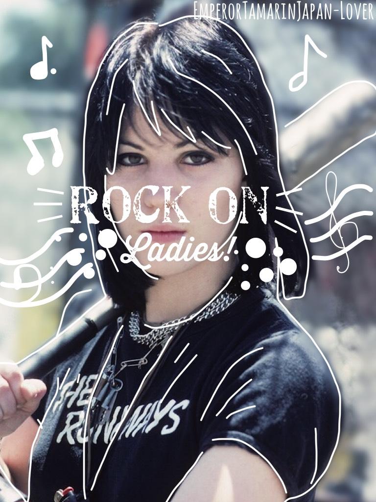 Tap!💪❤️
Women rock! I love Joan Jett so much, my favorite song of hers is 🎵🎶Hate Myself For Loving You🎶🎵
To all those feminists out there who have moxie and are supporting women! WE ARE STRONGER TOGETHER!!!