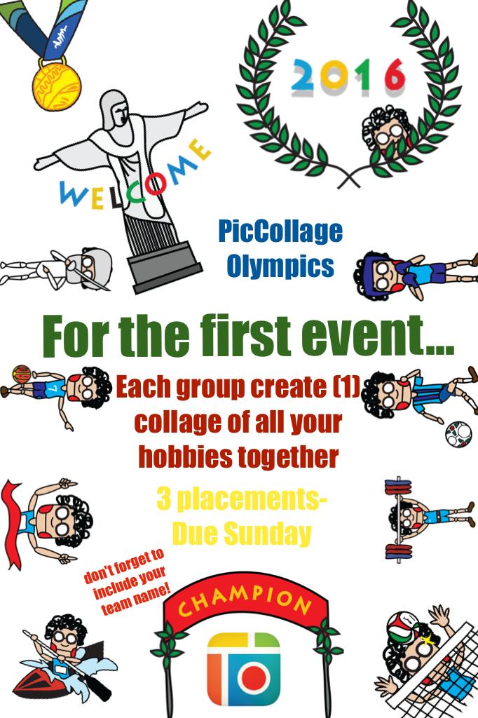 PicCollage Olympics - Event 1