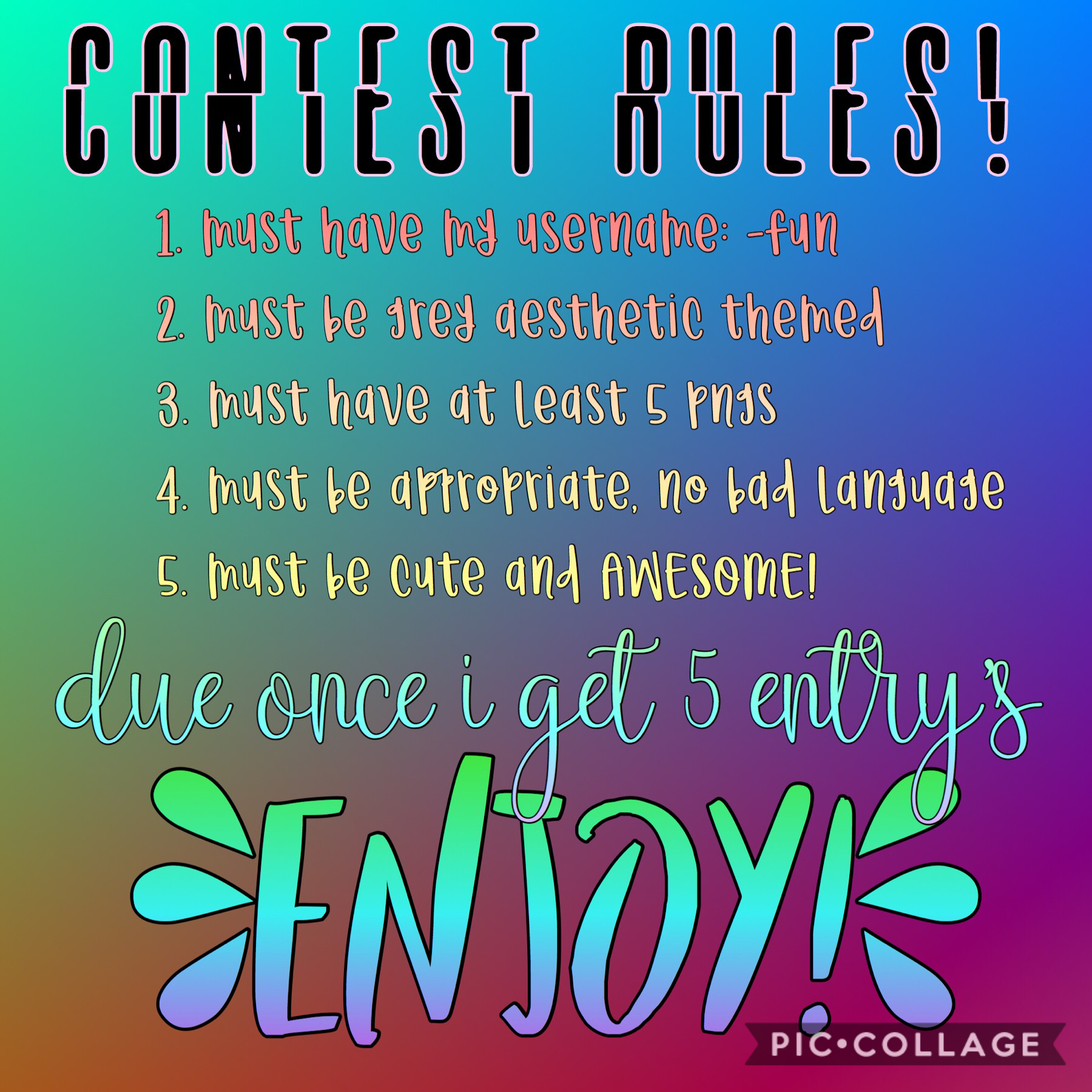 CONTEST RULES! i’ll post background pack later!