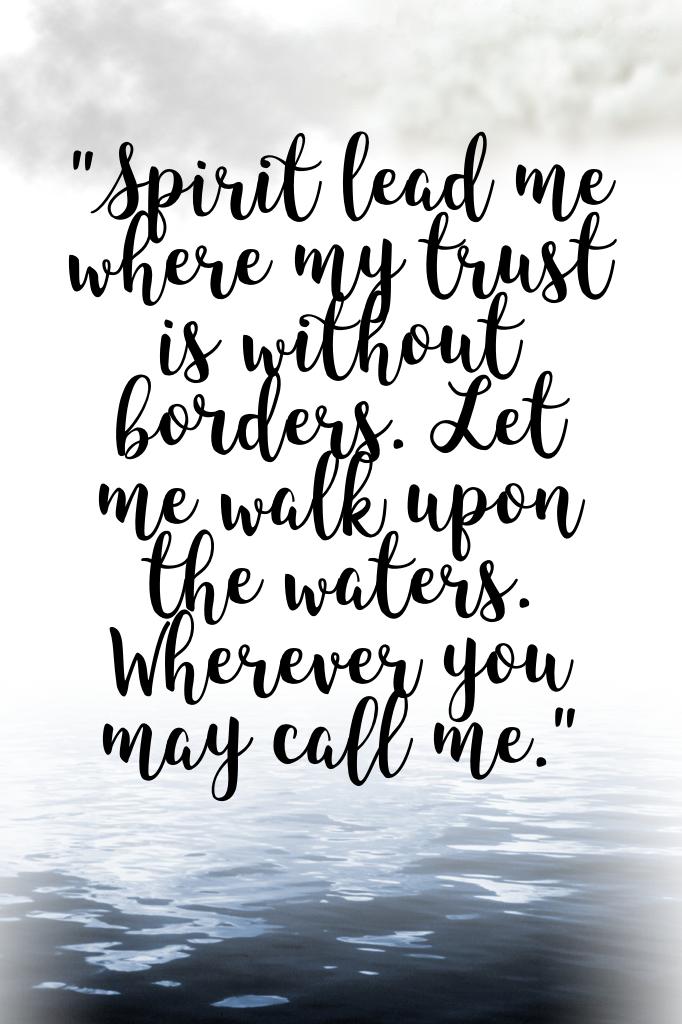 Happy Sunday! "Oceans" by Hillsong💗✝️