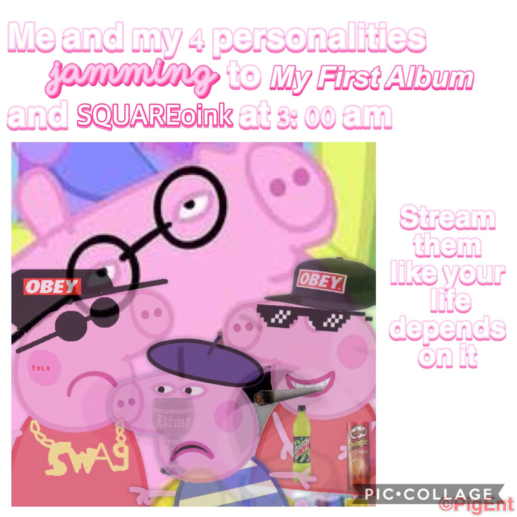 did the maths wrong but Peppa says it’s the thought that counts 🐷
their albums changed my life for the better 🐷🥰❤️🤧

~Lia 