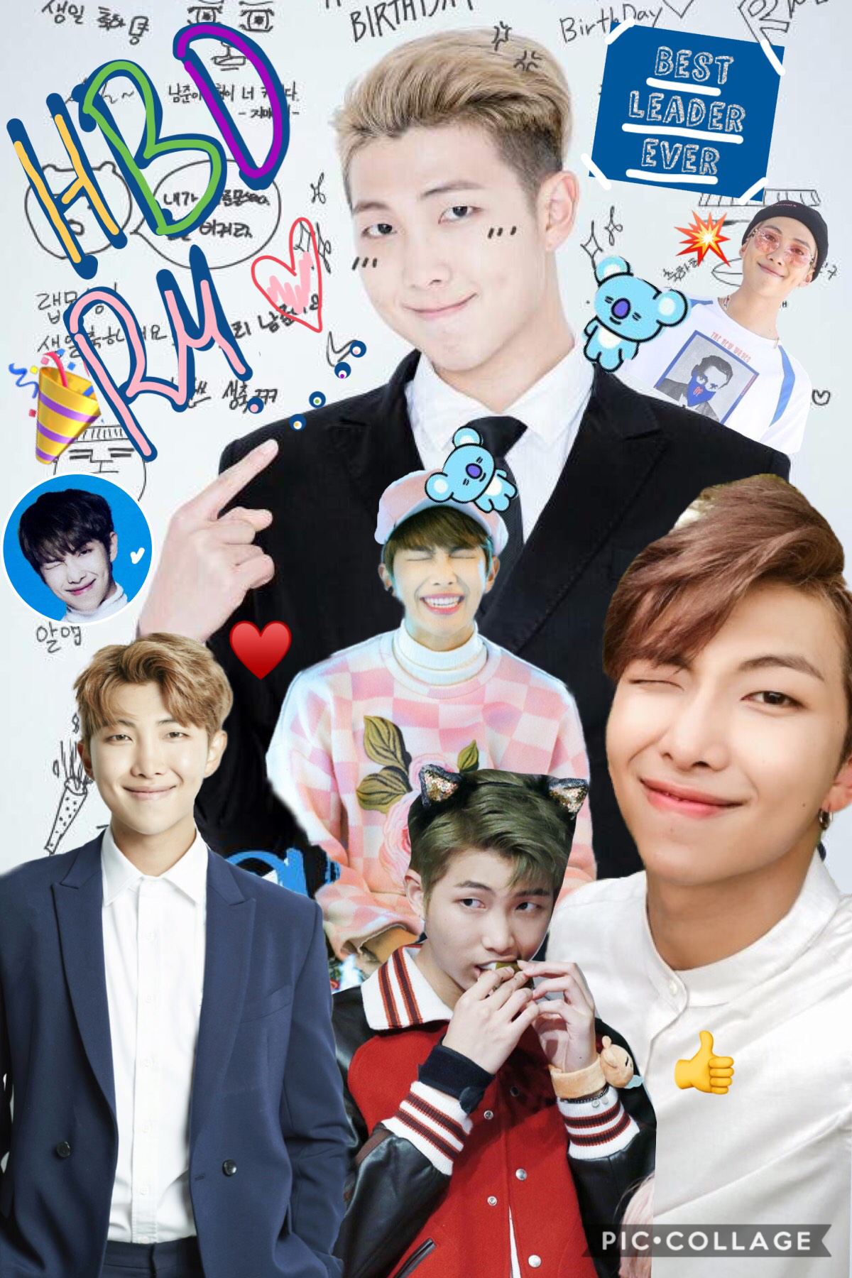 Happy birthday RM-BTS🎉🎉🎉❤️❤️❤️