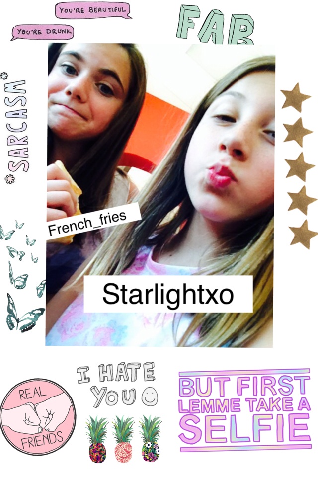 Hahahah selfie #starlightxo ilysm 