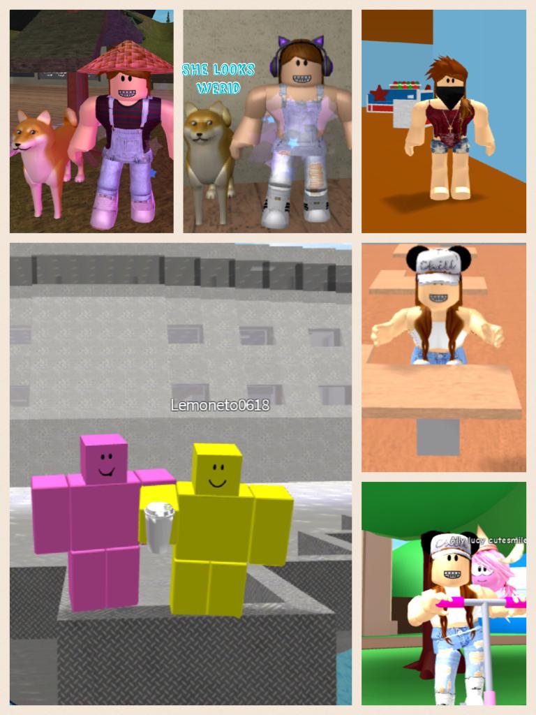 Roblox 
If you are bored then play roblox these are pics took on the game. In different games hope you enjoy like it plz and follow me plz.