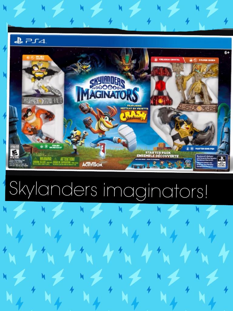 Skylanders imaginators!