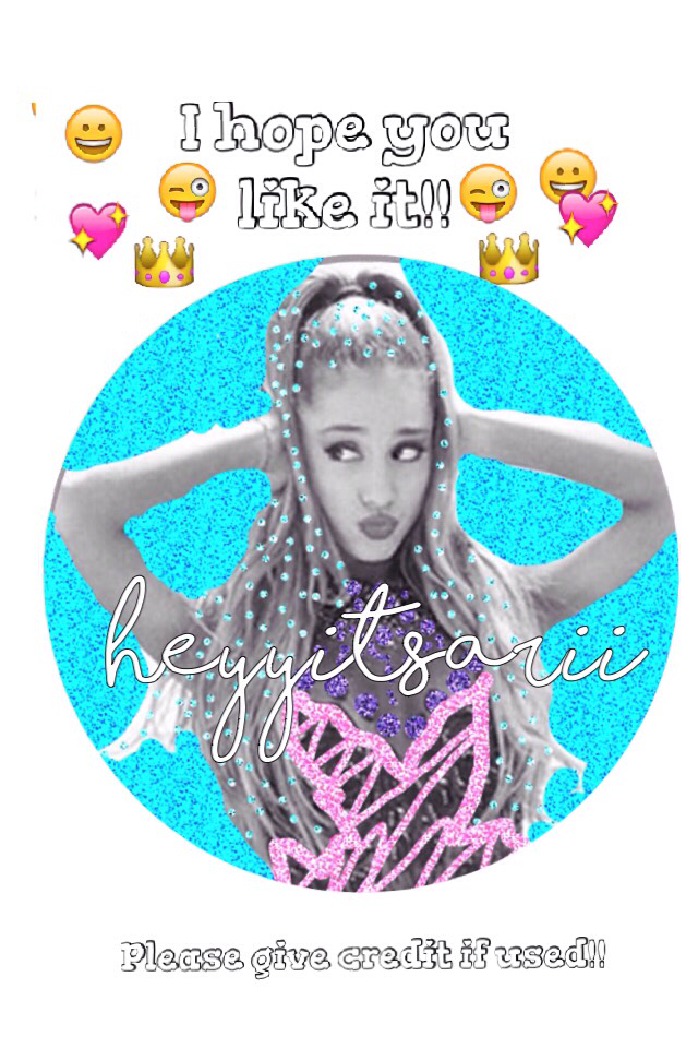 I hope you like it, please give credit if used!!💖💖