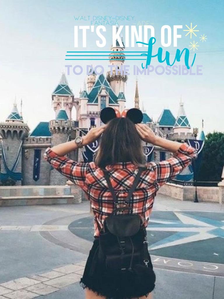 •✨🏰Tap!🎆🐭•

Thank you so much for the 300 followers! Thanks for all your help and your likes! 

Thanks, thanks and more thanks!

Walt Disney-Fantasia 