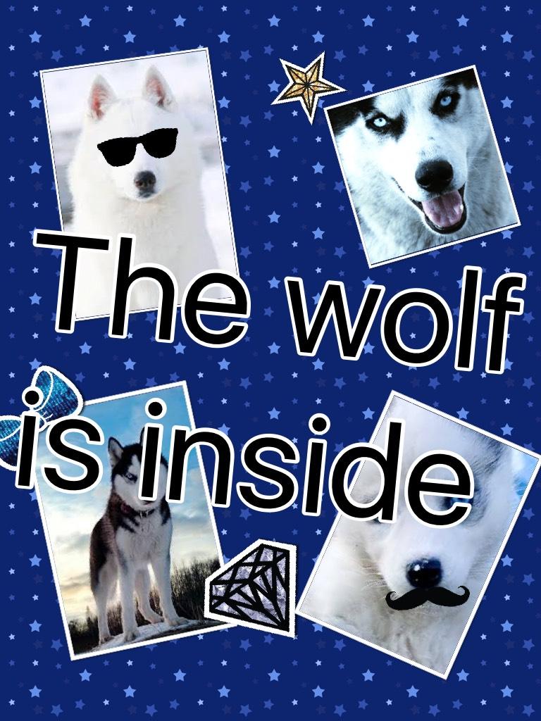 The wolf is inside 