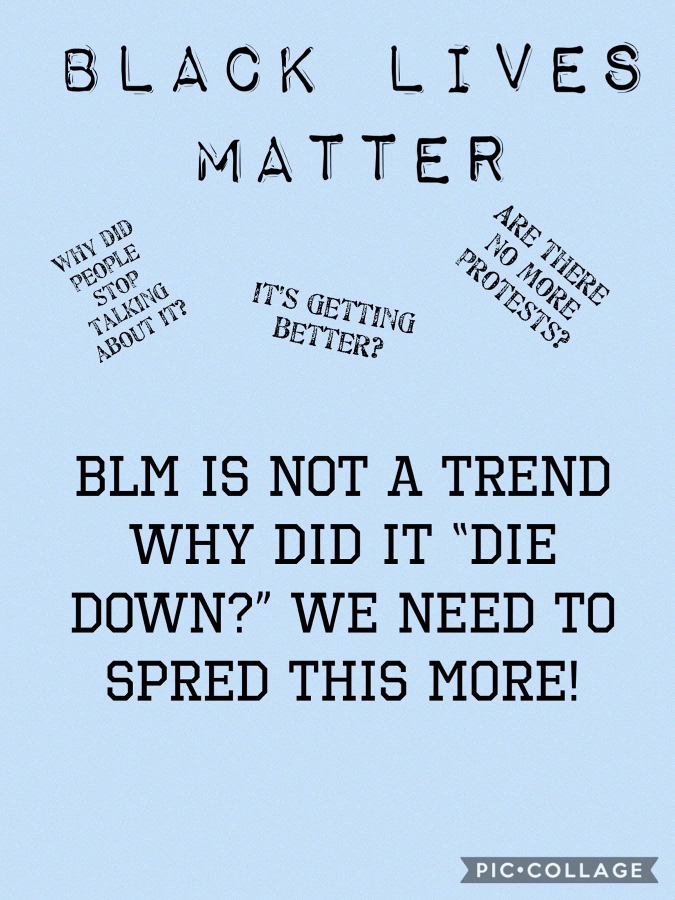 BLM! REMIX THIS POST TO SPREAD BLM!
