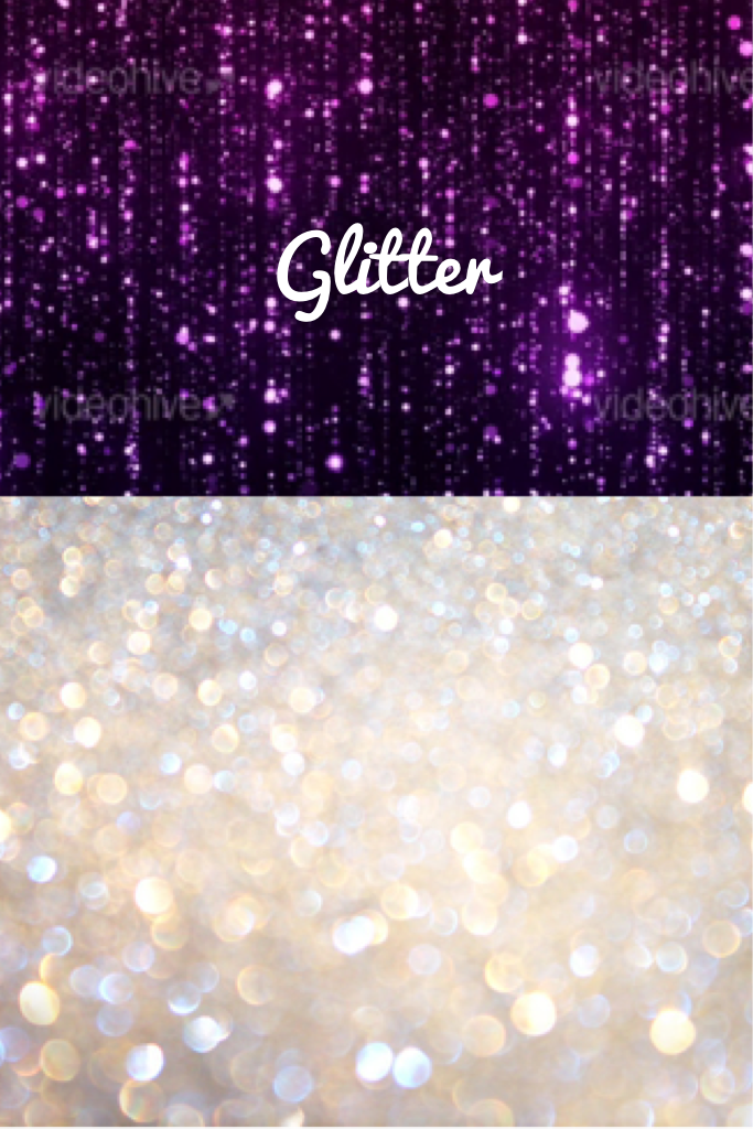 Glitter rain