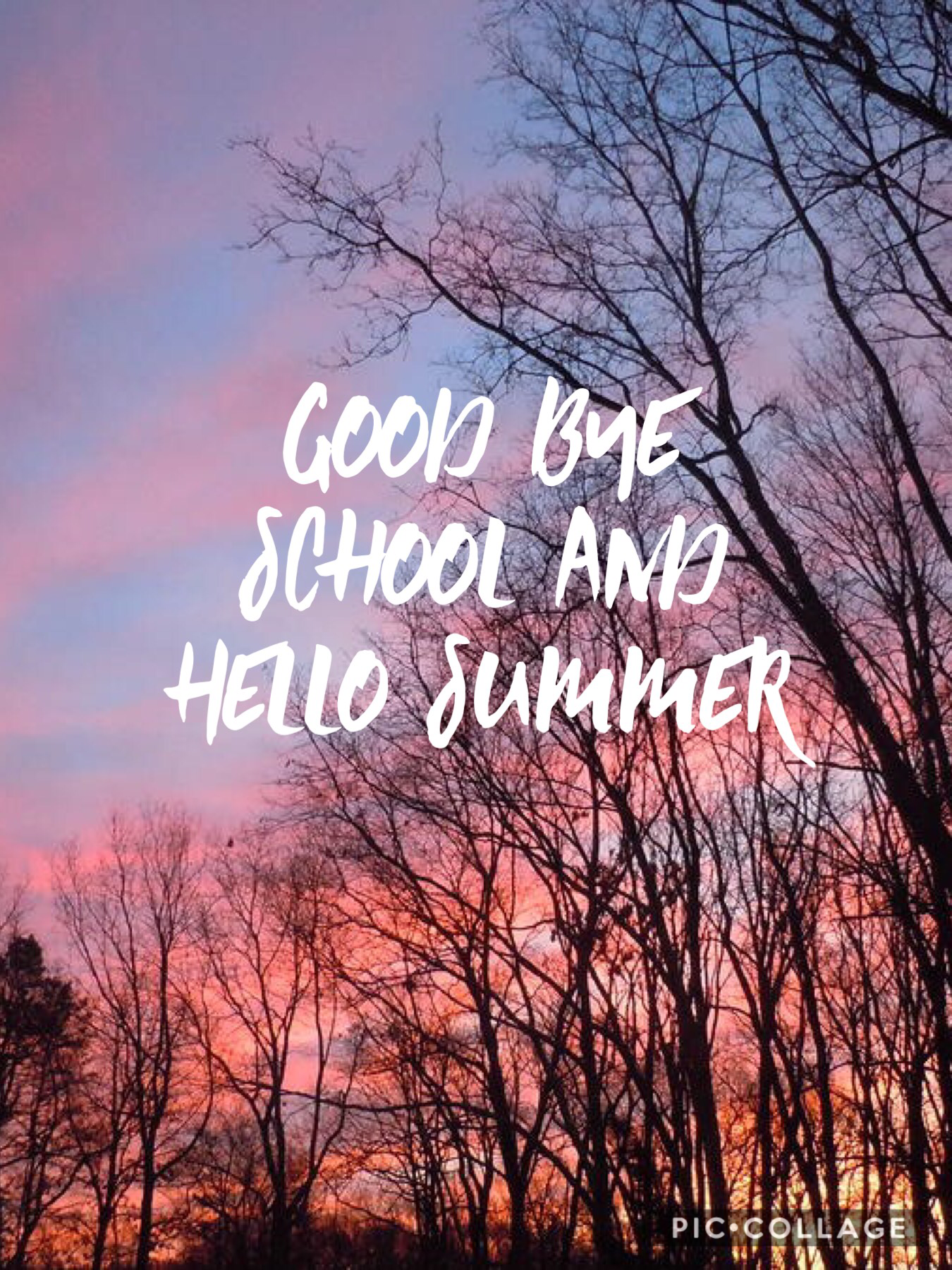 Comment down below who else is exited for school to be over!
