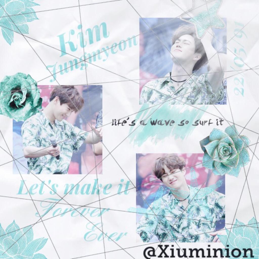 Click💙
Okay so I have posted a Jungmyeon edit before but I deleted along with my first post (which was of Minseok) as I decided I didn't like them. And then I realised I hadn't made a single Jungmyeon edit since then! So here is the long awaited Jungmyeon