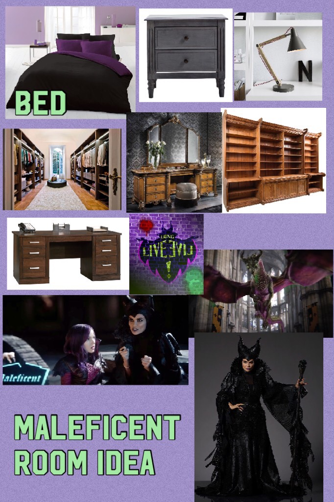 Maleficent room idea part of the character room ideas series season 2 Disney characters 