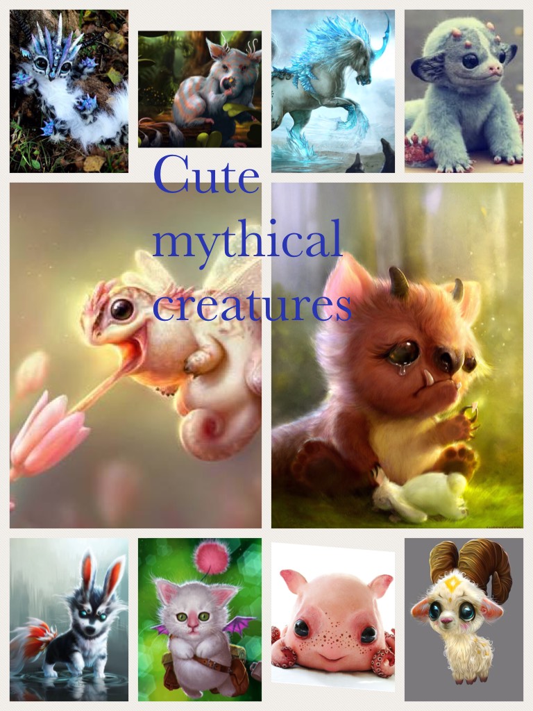 Cute mythical creatures