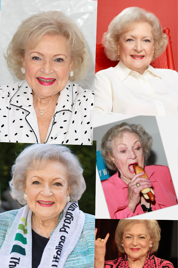 I give you all the best, Betty White!