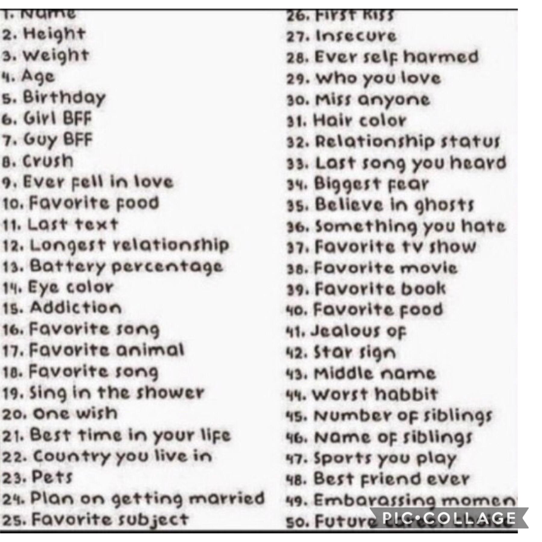 Type a number  and I’ll answer in comments!