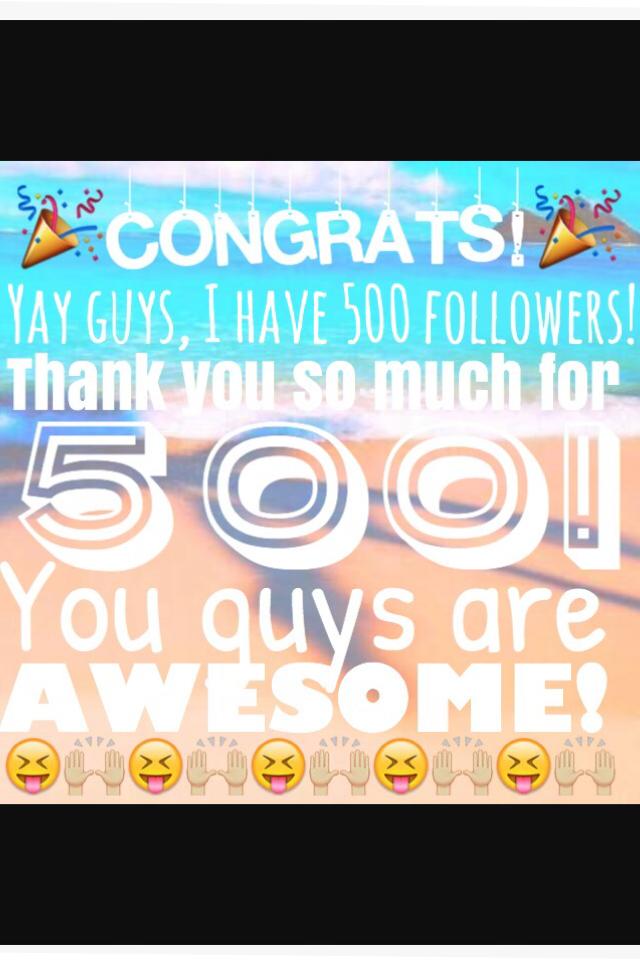🙌🏼TAP HERE!🙌🏼

Thank you guys for 500! You guys are great!❤️❤️

Any suggestions for collage ideas? 🙈😘