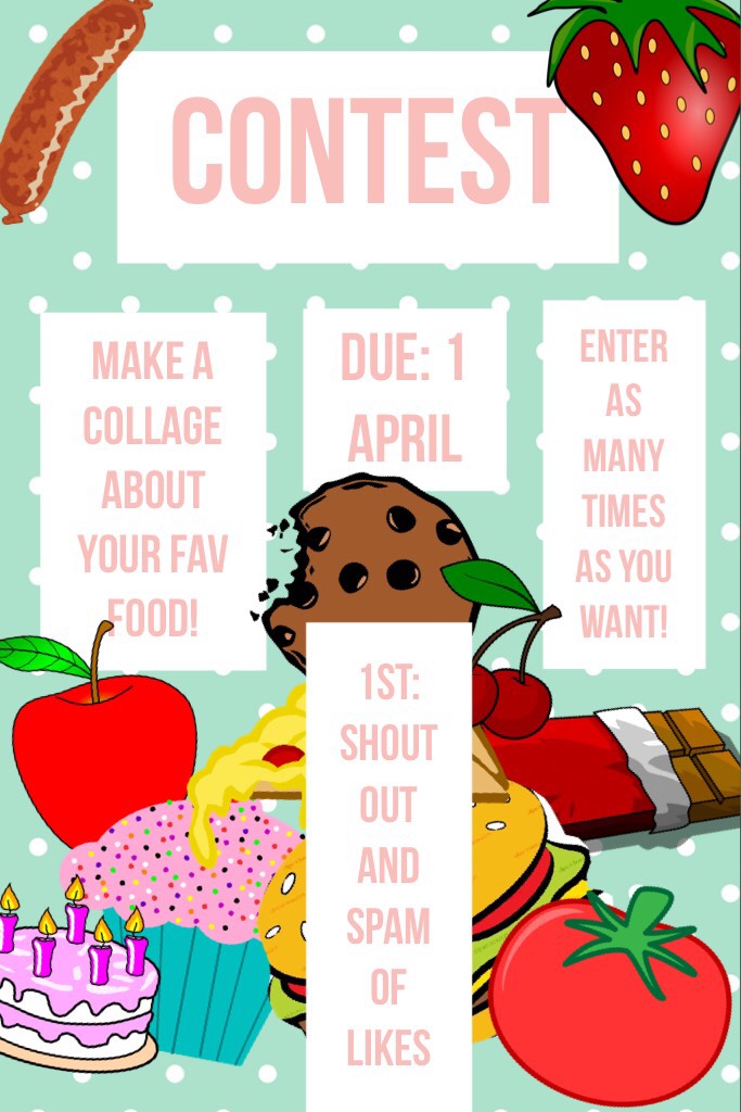 CONTEST!!! Winner announced 1st of April! 💞😂
