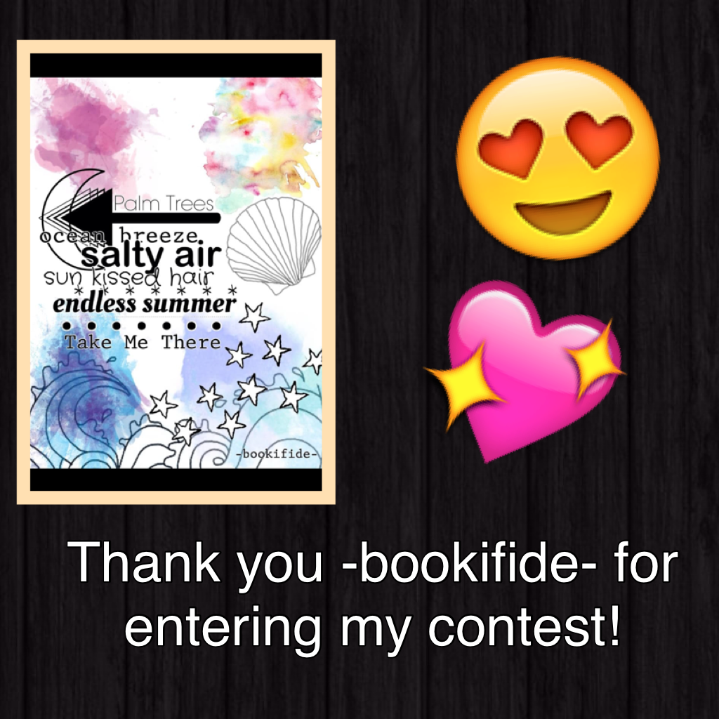 CONTEST CLOSED--bookifide-'s collages are awesome, go follow her!