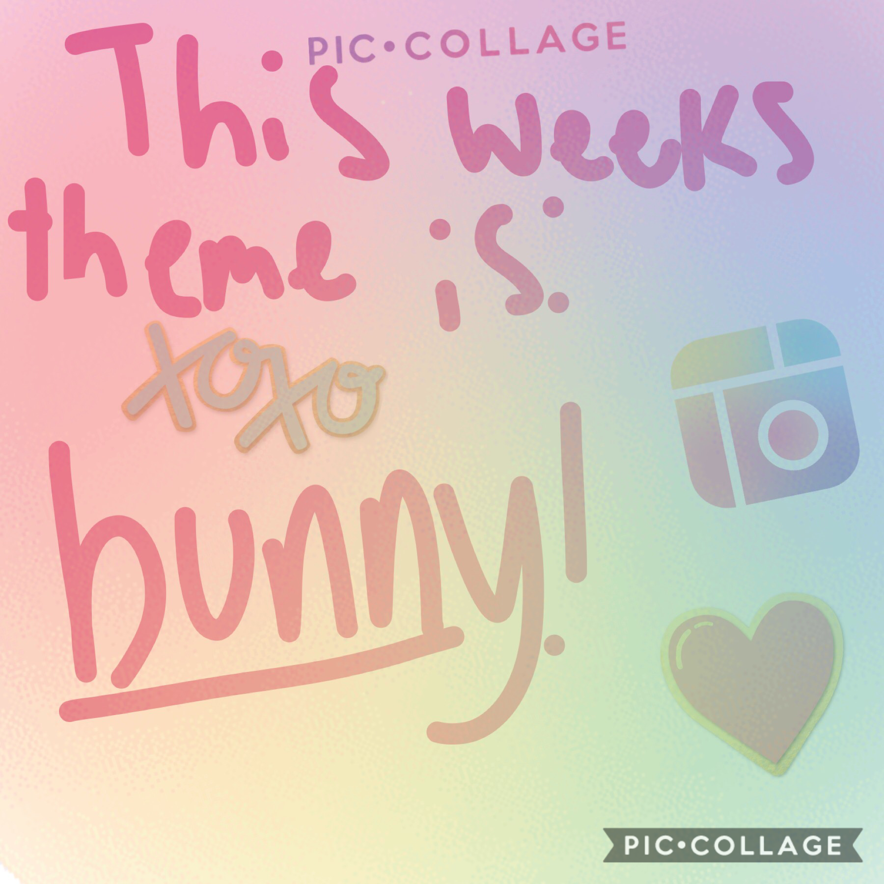 THE BEST BUNNY COLLAGE WILL GET A SHOUTOUT ON FRIDAY!!!!!!🐰🐰🐰🐰🐰🐰❤️❤️🐰🐰🐰🐰