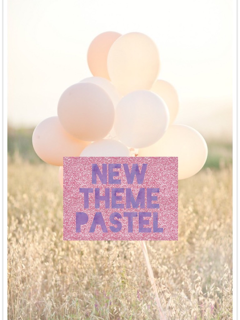New theme pastel
