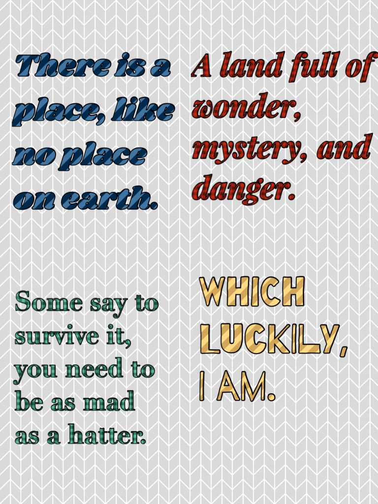 Alice in Wonderland quotes 