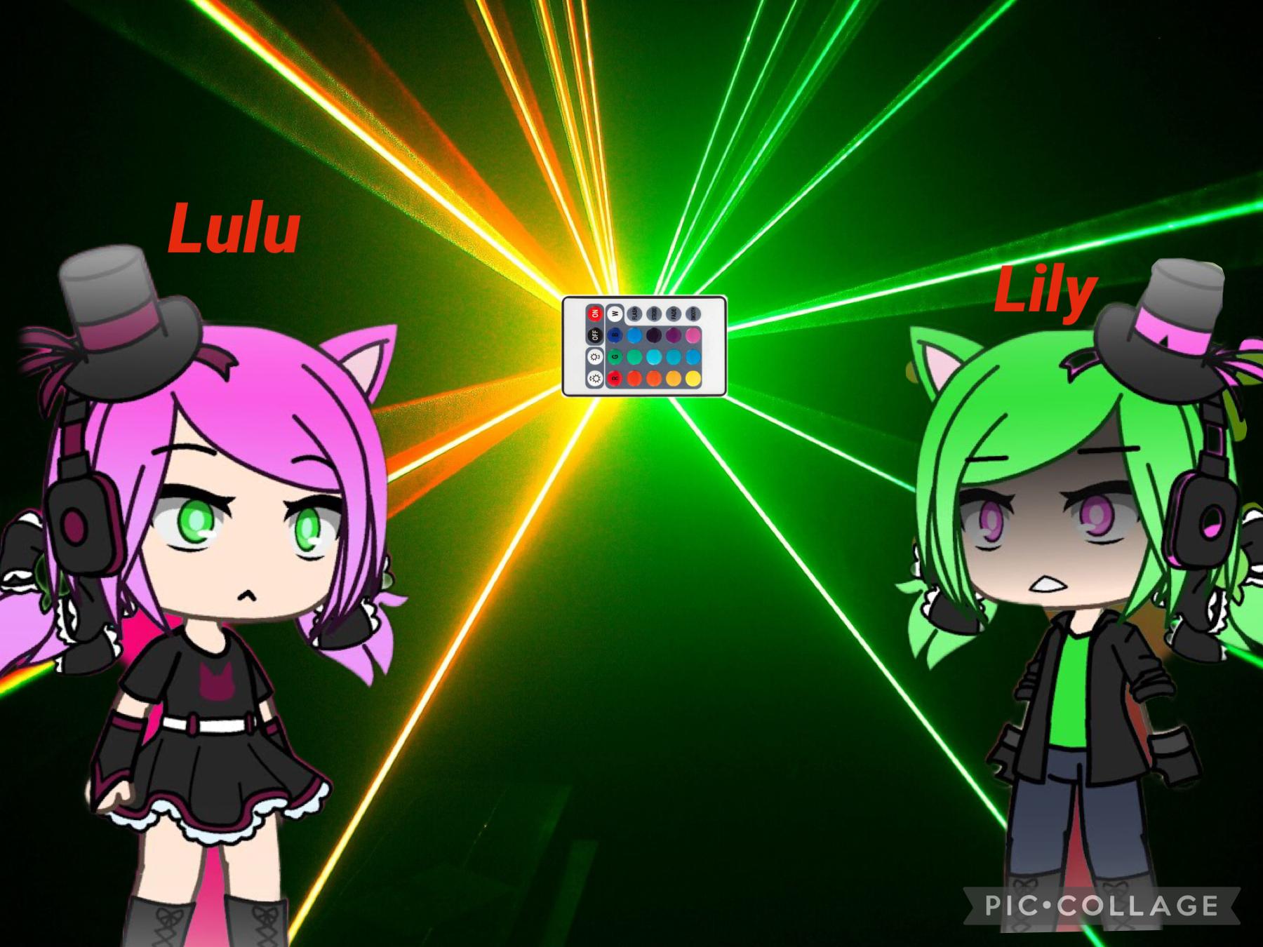 Lily & Lulu switch up colors ... will continue ?