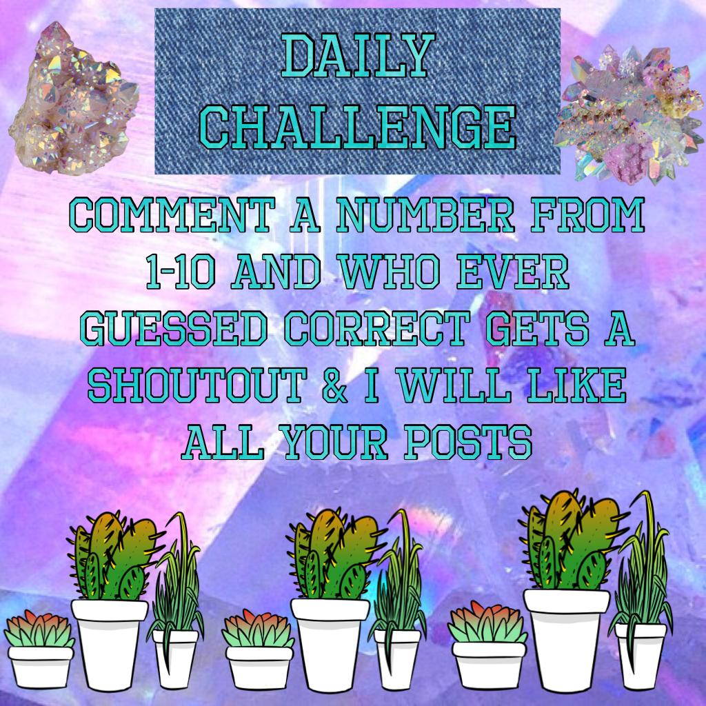 Daily challenge! 😊🎀