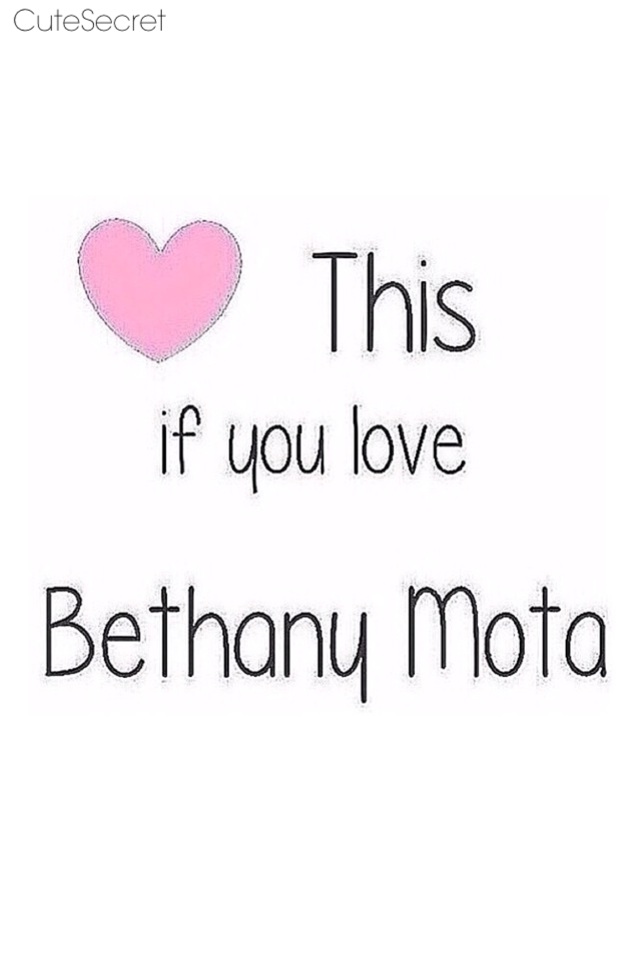 ♥️ this if you love Bethany Mota