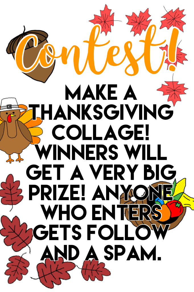 Tap for contest! 🍂
Thanksgiving! Winners get a spam, follow, collage, and icon! Anyone who enters gets a follow and likes! 💗
