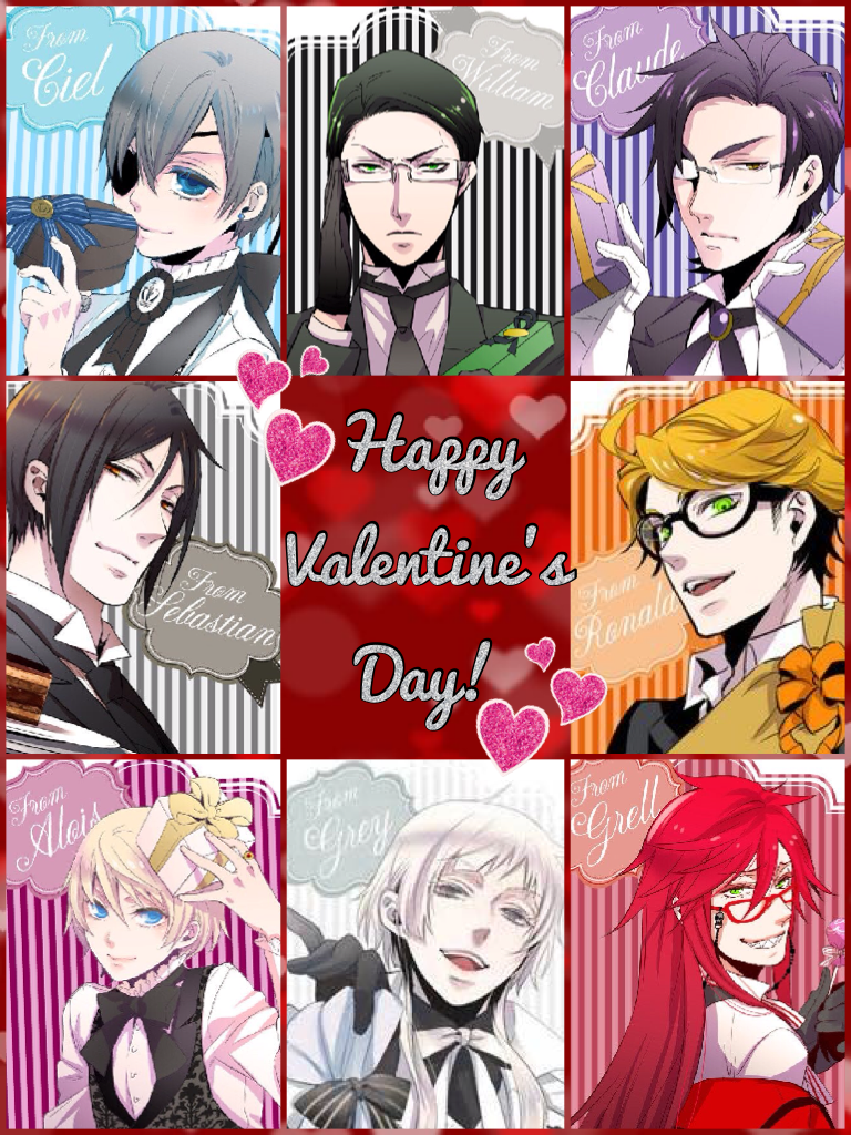 Happy Valentine's Day! From Black Butler